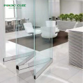 Aluminium sliding track movable glass partition walls