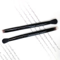 Double-ended eyeshadow  makeup brush