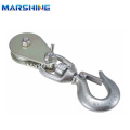 Hung on Angle Steel Aluminum Cable Pulley