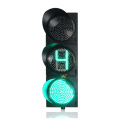 400mm led traffic warning signal light countdown timer