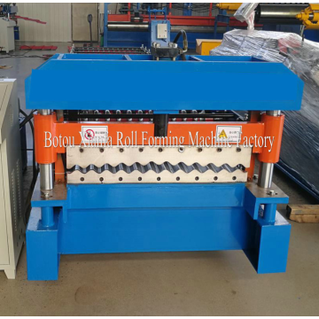 Galvanized Corrugated Roof Sheet Cold Roll Forming Machine