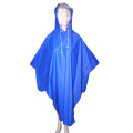 Lady Blue PVC Waterproof Poncho Windbreaker