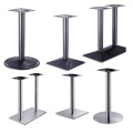 Chrome Brass Metal Table Legs Round Table Base