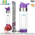 700ml BPA libre fruta plástica infusión botella, nueva botella de agua de Tritan (HDP-0473) modificado para requisitos particulares