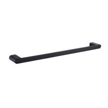 Rack de barre de serviette de salle de bain moderne noir Matt moderne