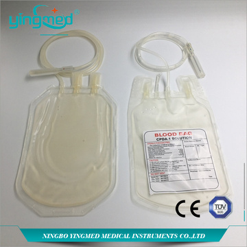 Disposable Medical Sterile Empty Transparent  Blood Bag