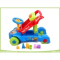 Juguetes multifuncionales 4 ruedas paseo en coche juguetes educativos Baby Walker