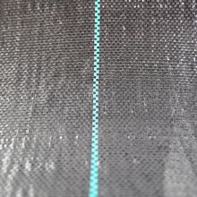 Black flat wire ground woven membrane