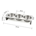 Stainless Steel Sauce Bowl With Removable Bowl