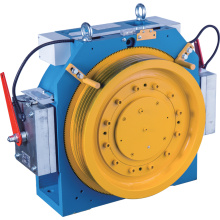 Gearless Elevator Traction Machine With Block Brake , MINI-4, 2:1 Ratio