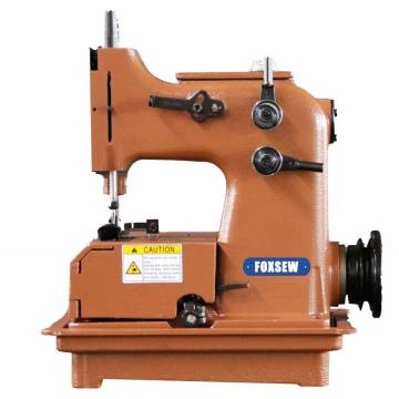 Double-thread chain stitch bag making sewing machine