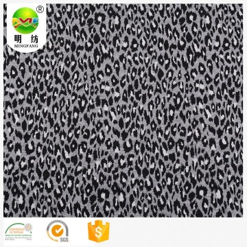 Wholesale polyester cotton spandex jacquard knitting fabric