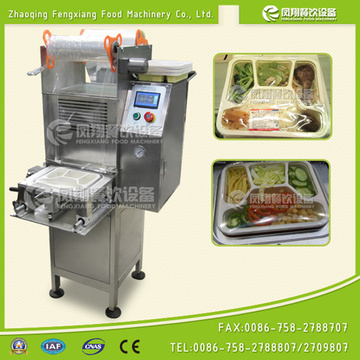 Máquina de sellado vertical de bandeja de comida rápida Fs-600