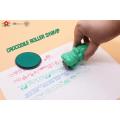 plastic colorful toy roller craft rubber DIY stamp