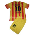 maillot de football Fashion et shorts pour vêtements de sport enfants