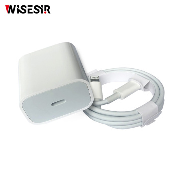 Adaptador de carregador rápido de 20w PD para a Apple