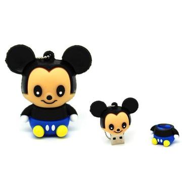 Custom Cartoon PVC Mickey Mouse USB Flash Drive