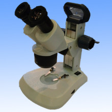 Three-Gear Stereo Microscope with Handle Easy Carry (Xtx9e-W)