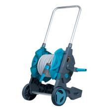 Garden Water Hose Pipe Reel Holder Trolley Cart