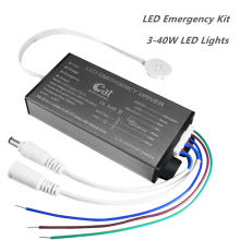 Paquete de emergencia LED externo universal 3-40W