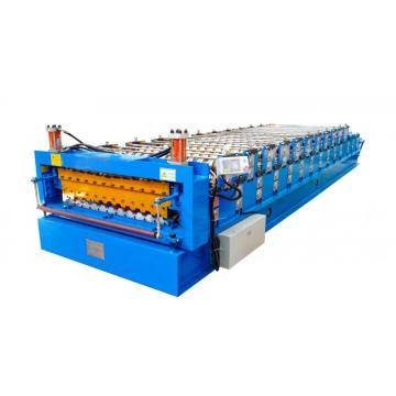 Double Layer Colored Steel Roof Tile Forming Machine