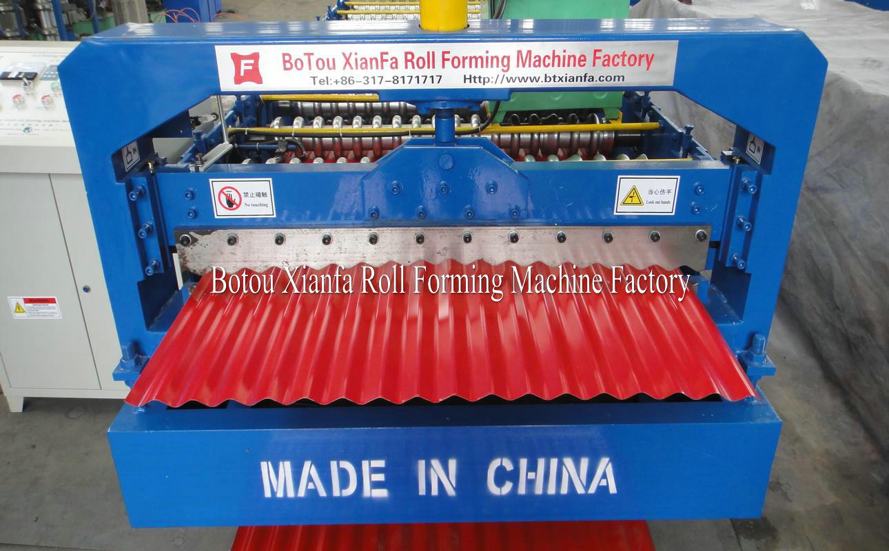 water wave metal sheet machines