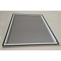 Aluminum fix window screen with fiberglass screen