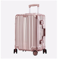 Light travel luggage with lock