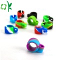 Mixing-color Easy Smoking Silicone Ring for Cigarette Hold