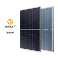 Painel solar mono de 550 W para sistema de energia doméstico