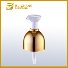 Plastic cosmetic cream pump for bottle