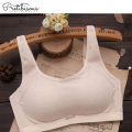 Wholesale women cotton padded sports bra