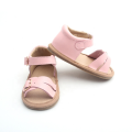 Feste Farbe Kinder Unisex Ledersandalen