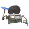 Industrial vacuum bowl cutters for meat processing