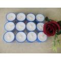 Romantic Use Blue Cup Unscented Tealight Candle