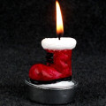 Xmas Stana Claus Candle Decoration Gift Set