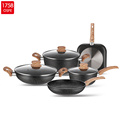 Best Aluminum Marble Coating Cookware Set