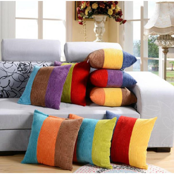 corduroy material square chair/sofa/seat cushion