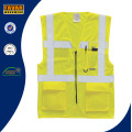 Gilet de sécurité jaune Hi Vis Executive Waistcoat