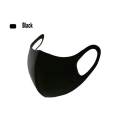 Black full thermal washable cotton mask