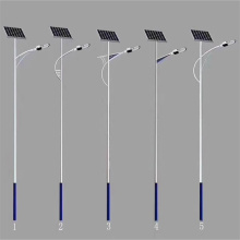 8 mètres de lampe de rue avec des lampes à LED