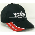 Custom new cotton black embroidery sports baseball cap