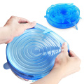 6pcs Reusable food Cover Silicone Stretch Lids