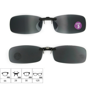 2015 Good Quality Low Price Clip on Sunglasses with with (shape 5)