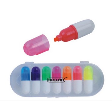 Mini Pill Highlighter Pen