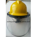 PC Face Shield Visor für Sicherheitshelm, PVC Face Shield Visor, Clear Face Shield Visier, Pet Green Faceshield Visor