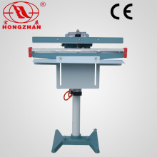 Automatique pédale d’étanchéité Machine pied scellant avec électrique magnétique et vérin pneumatique, imprimante de Code