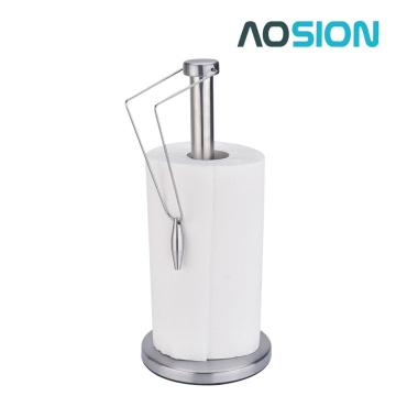 Stainless Steel Paper Towel Holder with Base