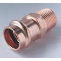 Presione el conector macho MX Press