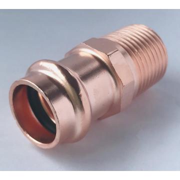 Presione el conector macho MX Press